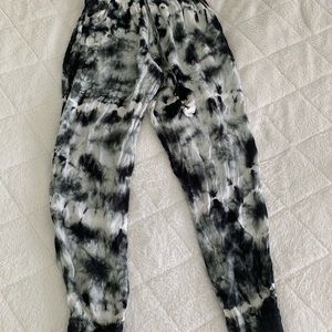 Tie dye joggers